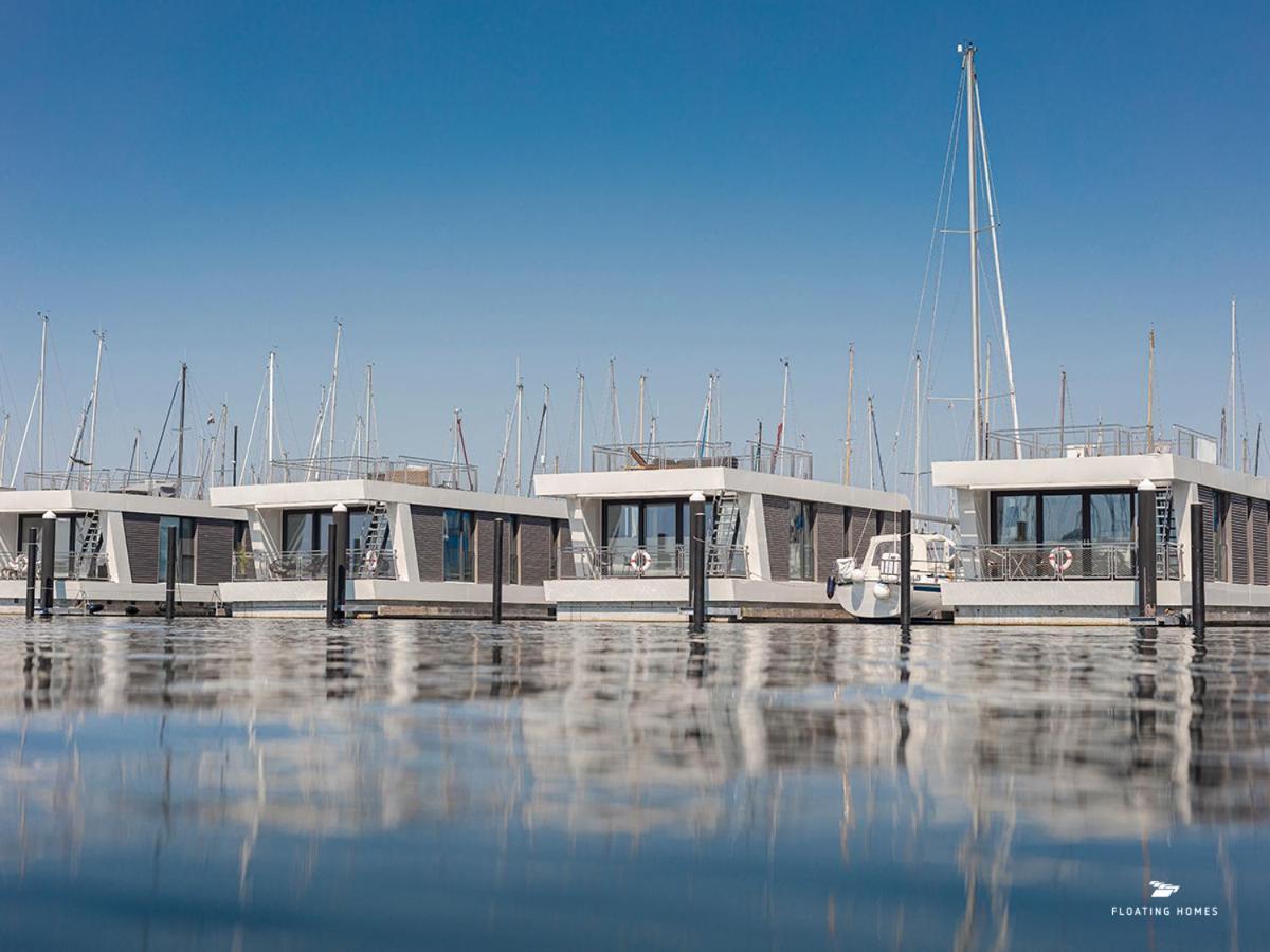 Hausboot Kielwasser Fh-La 03 Laboe Exteriör bild